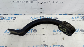 Накладка петли крышки багажника левая Lexus ES300h ES350 13-18 черная, царапины