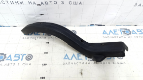 Decorație balamale capac portbagaj stânga Lexus IS200 IS300 99-05 negru, zgârieturi