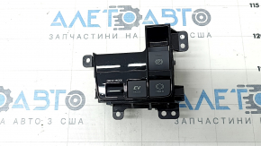 Блок кнопок центральной консоли Toyota Sienna 21-26 черный глянец