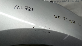 Крыло переднее правое Chevrolet Volt 16- серебро GAN, примятость, тычки, скол, подкрашено