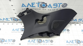 Decorație pentru stâlpul din spate în spatele geamului stâng, Toyota Sienna 21-25, gri închis pentru difuzor