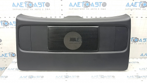 Обшивка двери багажника нижняя Toyota Sienna 21-26 черная, JBL, с накладками