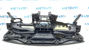 Торпедо передняя панель без AIRBAG Chevrolet Volt 16- черная, с накладкой, под чистку, царапины