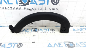 Decorație balamale capac portbagaj, dreapta Toyota Camry v55 15-17 SUA, zgârieturi