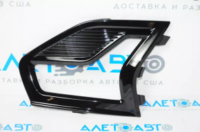Grila bara fata stanga Ford Fusion mk5 19-20 cu LED-uri, lucioasa, noua, neoriginala