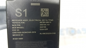 RECEIVER ELECTRICAL KEY & TPMS Toyota Sienna 21-26