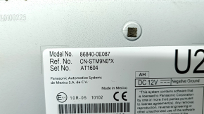 Modul de control al navigației GPS Toyota Sienna 21-25
