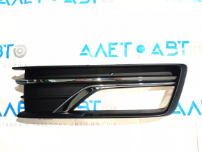 Решетка переднего бампера боковая правая VW Passat b8 16-19 USA под птф