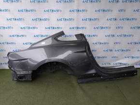 Sfert aripa spate dreapta Ford Mustang mk6 15-coupe, pe caroserie, grafit, denivelari, stricat