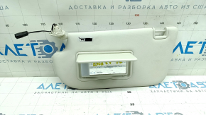 Козырек левый Ford Escape MK3 13-19 серый, с подсветкой, без крючка, с заглушкой