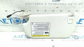 Козырек правый Ford Escape MK3 13-19 серый, с подсветкой, без крючка, с заглушкой