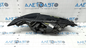 Фара передняя левая в сборе Ford Fusion mk5 17-20 LED, с DRL, с блоком, песок, под полировку