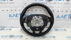 Руль голый Ford Edge 15-18 резина черная, царапины, надорваны крепления