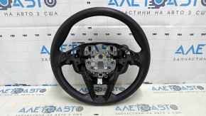 Руль голый Ford Edge 15-18 резина черная, потерт