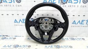 Руль голый Ford Edge 15-18 резина черная, царапины, тычка