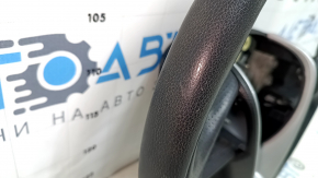 Руль голый Nissan Maxima A36 16-18 кожа черная, царапины