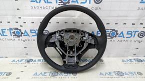 Руль голый Nissan Altima 16-18 резина черная, S, без кнопок, потертость