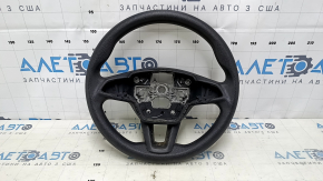 Volanul este gol Ford Focus mk3 15-18 rest, cauciuc negru, zgarieturi, zgarieturi, pentru curatare