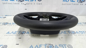 Руль голый Ford Focus mk3 15-18 рест, резина черная, потертости, царапины, под чистку