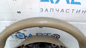 Руль голый Nissan Altima 13-18 резина бежевая, S, царапины, затерт, под чистку