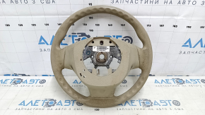 Руль голый Nissan Altima 13-18 резина бежевая, S, царапины, затерт, под чистку