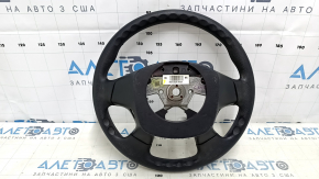 Руль голый Nissan Pathfinder 13-16 резина, черный, под чистку