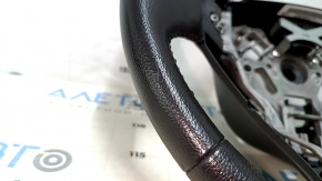 Volan gol Nissan Versa Note 13-19 piele neagra, zgarieturi
