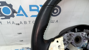 Руль голый Nissan Sentra 20-23 кожа черный с подогревом, царапины, под чистку, тычки
