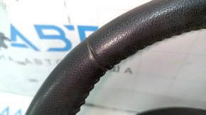 Руль голый Nissan Sentra 13-19 кожа черная, царапины, потертость, под чистку