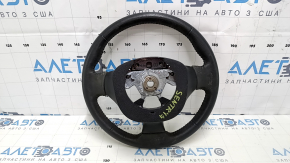 Руль голый Nissan Sentra 13-19 кожа черная, царапины, потертость, под чистку