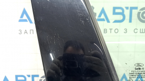 Дверь в сборе передняя правая Ford Fusion mk5 13-20 keyless, белый YZ, вмятина, тычки, паутина на накладке