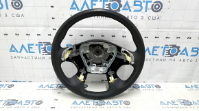 Руль голый Nissan Murano z52 15-18 кожа черная, царапины, тычки