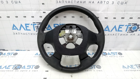 Руль голый Nissan Murano z52 15-18 кожа черная, царапины, тычки