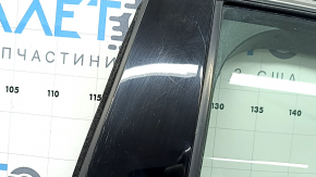 Дверь в сборе задняя левая Ford Fusion mk5 13-17 keyless, белый YZ, тычки, паутина и царапины на накладке
