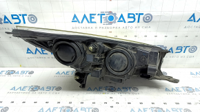 Фара передняя левая Ford Escape MK3 17-19 рест, галоген+led , светлая, без крепления, паутинка, после ремонта, под полировку