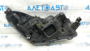 Фара передняя левая Ford Escape MK3 17-19 рест, галоген+led , светлая, без крепления, паутинка, после ремонта, под полировку