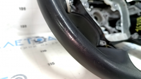 Руль голый Infiniti JX35 QX60 13-14 дорест, кожа, черный, царапины, потерт