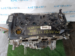 Двигатель Toyota Sienna 23-26 2.5 A25AFXS, 14к, повреждение водой, клин, эмульсия, на запчасти