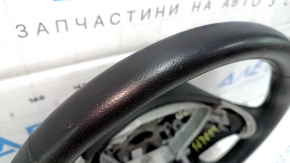Руль голый Infiniti JX35 QX60 13-14 дорест, кожа, черный, царапины, потертости