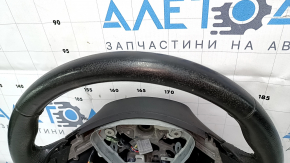 Руль голый Infiniti JX35 QX60 13-14 дорест, кожа, черный, затертый, царапины, тычка, без накладок