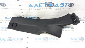 Накладка задней стойки нижняя левая Ford Fusion mk5 17-20 черная, царапины