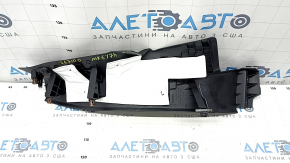 Decorație stâlp spate stânga jos Ford Fusion mk5 17-20 negru, zgârieturi