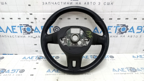 Volan gol VW Passat b7 12-15 USA piele neagra, fara nasturi, zgarieturi