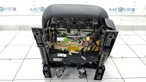 Водительское сидение Ford Fusion mk5 17-20 без airbag, кожа черн, электро, подогрев, стрельнувшее, царапины, под чистку