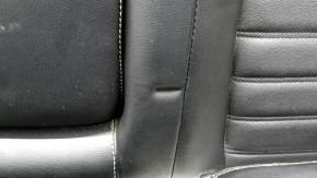 Задний ряд сидений 2 ряд Ford Fusion mk5 17-20 кожа черная, вмятины, под химчистку, царапины