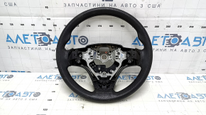 Руль голый Toyota Camry v55 15-17 usa резина черная, царапины, под чистку, потерт