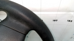 Руль голый Toyota Camry v55 15-17 usa резина черная, царапины, под чистку, потерт