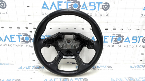 Руль голый Ford C-max MK2 13-18 кожа черный, тычки, царапины, потертость