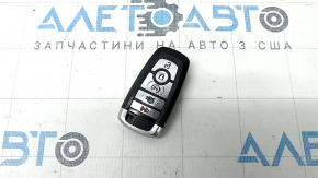 Ключ smart Ford Fusion mk5 17-20 5 кнопок, под автозапуск, тычки, полез хром