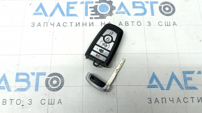 Ключ smart Ford Fusion mk5 17-20 5 кнопок, под автозапуск, тычки, полез хром